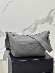 Kitlife Prada crossbody bag gray - 26x23x11 cm - 1