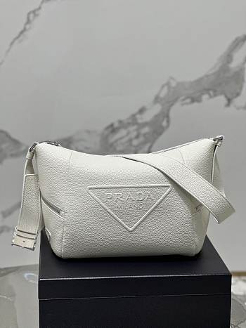 Kitlife Prada crossbody bag White - 26x23x11 cm