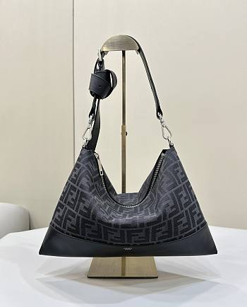 Kitlife Fendi After crossbody bag black - 38x25x1cm