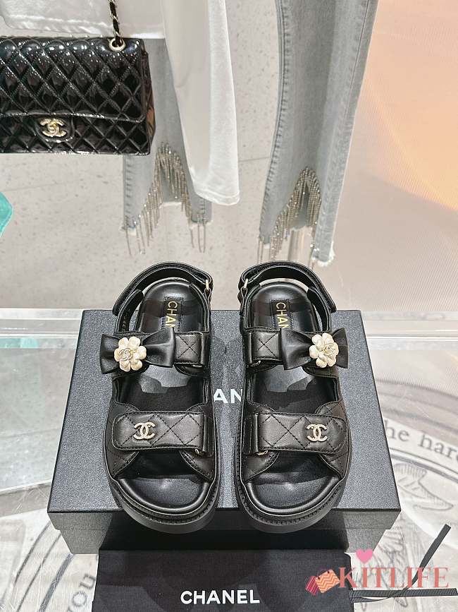 Kitlife Chanel Sandal Black 25 - 1