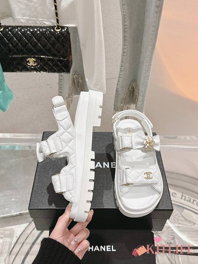 Kitlife Chanel Sandal White 25 - 1
