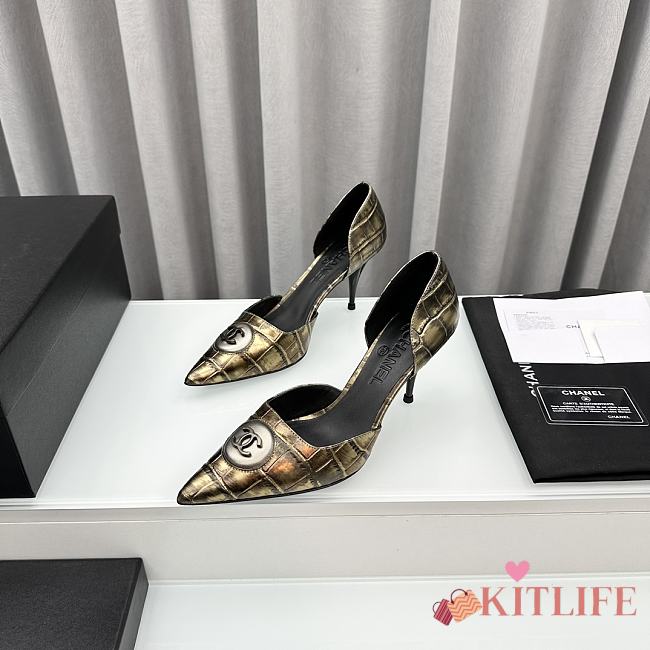 Kitlife Chanel Pumps Gold 03 - 1