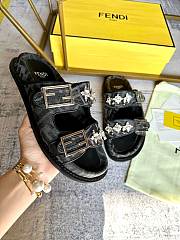 kitlife Fendi Women's Black Sandals 01 - 5