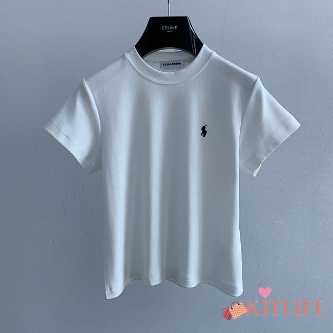 kitlife POLO RALPH LAUREN Short Sleeve Tee shirt white - 1
