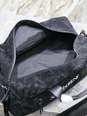 kitlife Saint Laurent large logo-print duffle bag Black - 50x26 cm - 4