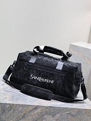 kitlife Saint Laurent large logo-print duffle bag Black - 50x26 cm - 6