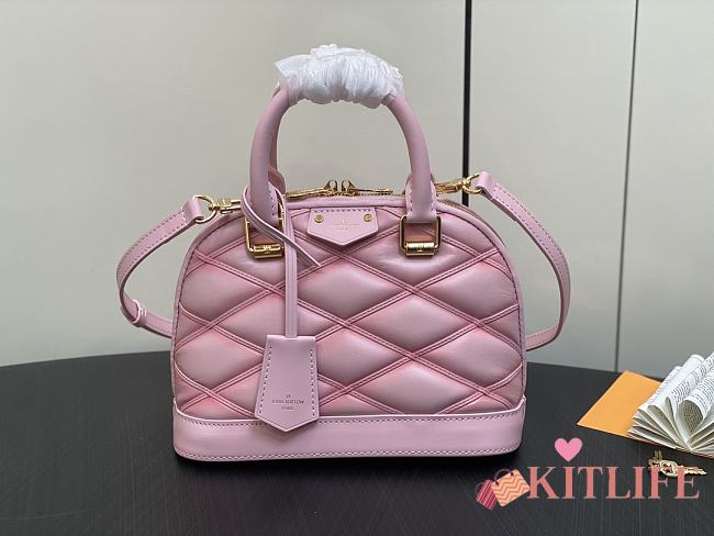 kitlife Louis Vuitton Alma BB Nicolas Ghesquière Pink bag - 23.5 x 17.5 x 11.5cm - 1