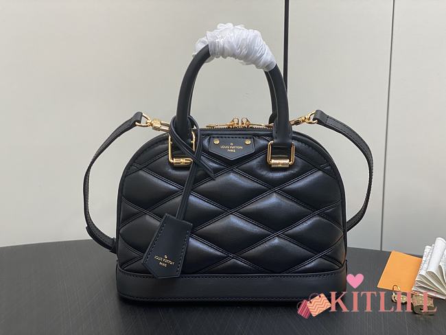 kitlife Louis Vuitton Alma BB Nicolas Ghesquière Black bag - 23.5 x 17.5 x 11.5cm - 1