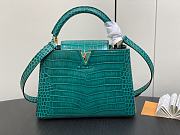 kitlife Louis Vuitton Capucines BB Green bag - 27 x 18 x 9cm - 1