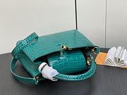 kitlife Louis Vuitton Capucines BB Green bag - 27 x 18 x 9cm - 4