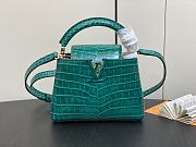 kitlife Louis Vuitton Capucines BB Green bag - 21x14x8 cm - 1