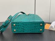 kitlife Louis Vuitton Capucines BB Green bag - 21x14x8 cm - 5