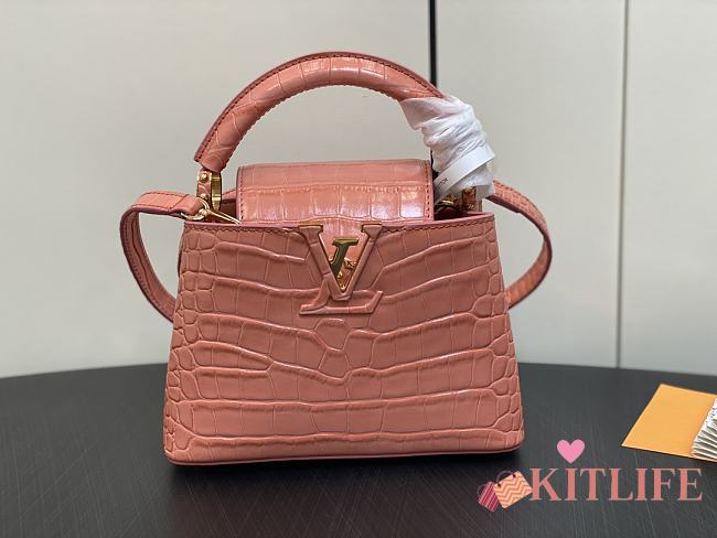 kitlife Louis Vuitton Capucines BB bag pink - 21x14x8 cm - 1