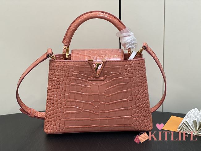 kitlife Louis Vuitton Capucines BB bag pink - 27 x 18 x 9 cm - 1