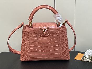 kitlife Louis Vuitton Capucines BB bag pink - 27 x 18 x 9 cm