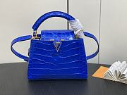 kitlife Louis Vuitton Capucines BB bag Blue - 21x14x8 cm - 1