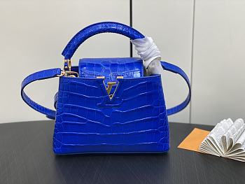 kitlife Louis Vuitton Capucines BB bag Blue - 21x14x8 cm