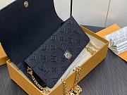 Kitlife louis Vuitton LiLy Woc Monogram black bag - 20.5×10×3.5cm - 5