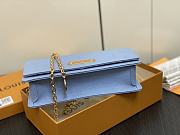 Kitlife louis Vuitton LiLy Woc Monogram blue bag - 20.5×10×3.5cm - 4