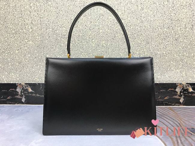 Kitlife Celine Clasp box bag black - 33x22x9 cm - 1