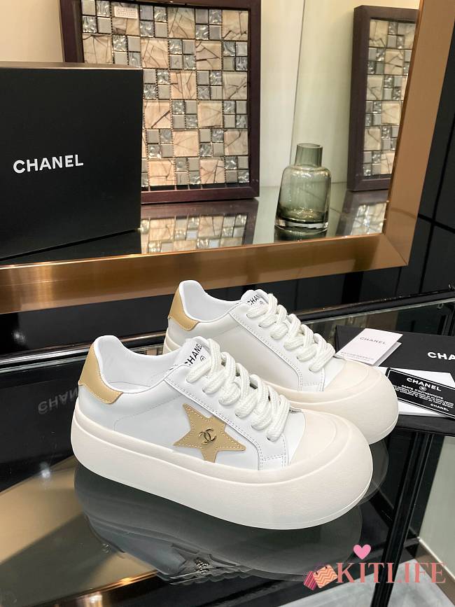 Kitlife Chanel Sneaker star white 01 - 1
