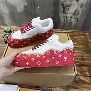 kitlife LV sneaker white/red 01 - 2