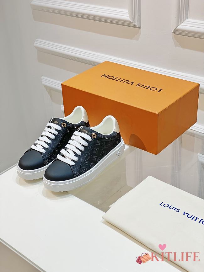 Kitlife Louis Vuitton Sneaker Black 011 - 1