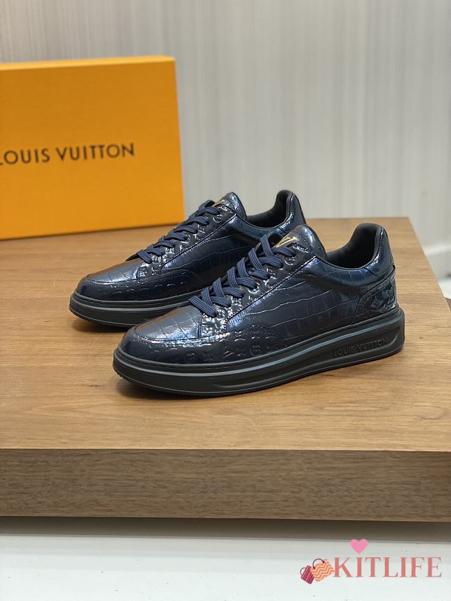 Kitlife Louis Vuitton Men Sneaker Blue  - 1