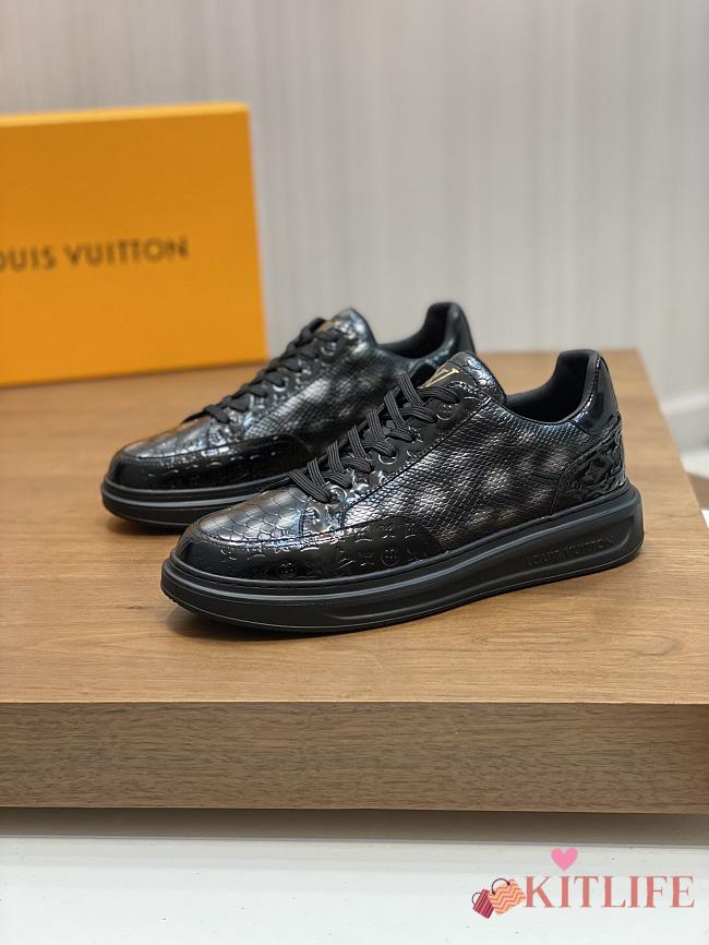 Kitlife Louis Vuitton Men Sneaker black 02 - 1