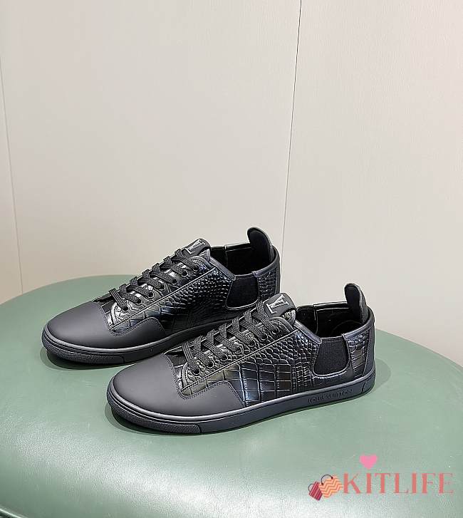 Kitlife Louis Vuitton Men Sneaker black 03 - 1