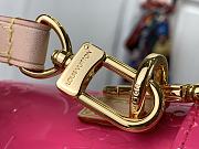 Kitlife Louis Vuitton Monogram Vernis pink bag - 12 x 14.2 x 12 cm - 5