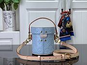 Kitlife Louis Vuitton Monogram Vernis Blue bag - 12 x 14.2 x 12 cm - 6