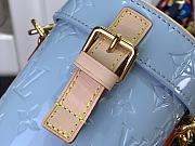 Kitlife Louis Vuitton Monogram Vernis Blue bag - 12 x 14.2 x 12 cm - 2