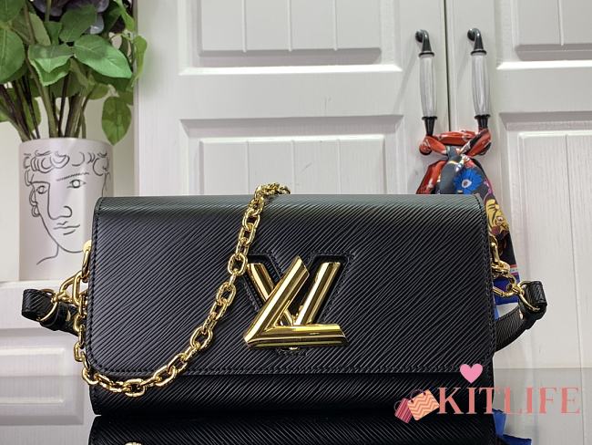 Kitlife Louis Vuitton Twist West Black - 23.5x12x7 cm - 1