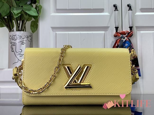 Kitlife Louis Vuitton Twist West Yellow - 23.5x12x7 cm - 1