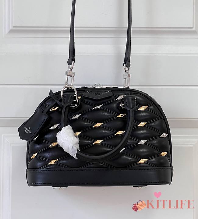 Kitlife Louis Vuitton Nano Alma black bag - M83019 - 18 x 12 x 8 cm - 1