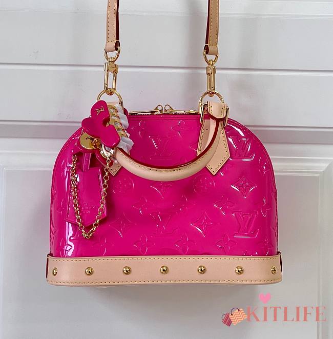 Kitlife Louis Vuitton Nano Alma Pink bag - M83019 - 18 x 12 x 8 cm - 1
