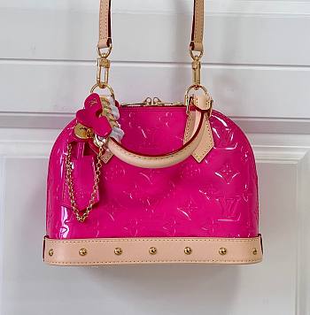 Kitlife Louis Vuitton Nano Alma Pink bag - M83019 - 18 x 12 x 8 cm