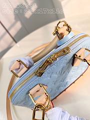Kitlife Louis Vuitton Nano Alma Blue bag - M83019 - 23x17x11 cm - 4