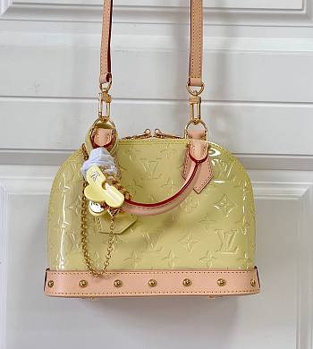 Kitlife Louis Vuitton Nano Alma Yellow bag - M83019 - 18 x 12 x 8 cm