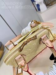 Kitlife Louis Vuitton Nano Alma Yellow bag - M83019 - 18 x 12 x 8 cm - 4