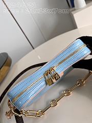 kitlife Louis Vuitton New LV Remix Croissant PM bag Blue - 21 x 13 x 7 cm - 6