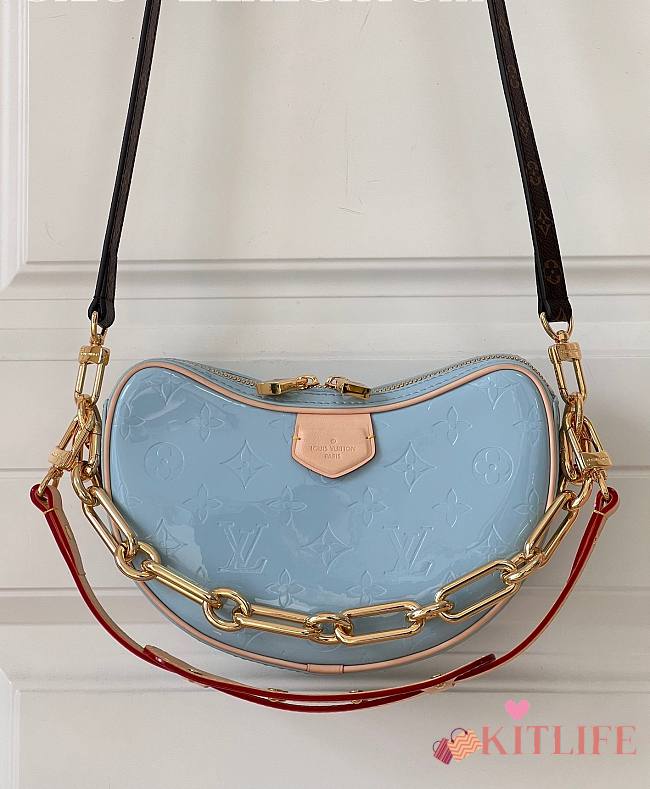 kitlife Louis Vuitton New LV Remix Croissant PM bag Blue - 21 x 13 x 7 cm - 1
