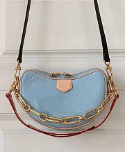 kitlife Louis Vuitton New LV Remix Croissant PM bag Blue - 21 x 13 x 7 cm - 1