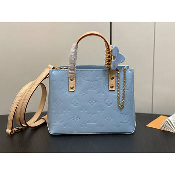 Kitlife Louis Vuitton Reade Handbags Blue - 22x16.5x11cm