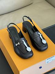 Kitlife Hermes Infinie 50 pump Black sandals 01 - 1