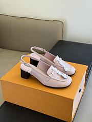 Kitlife Hermes Infinie 50 pump Pink sandals  - 6