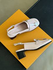 Kitlife Hermes Infinie 50 pump Pink sandals  - 4