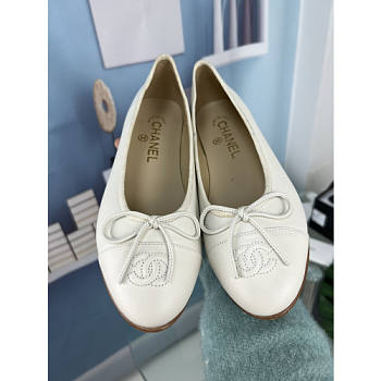 kitlife Chanel Ballet Flats white sandals 