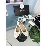 kitlife Chanel Ballet Flats white sandals  - 3